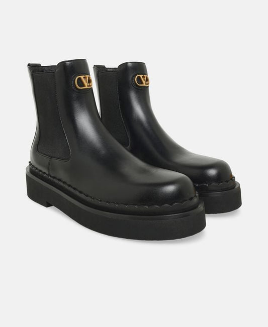 Valentino Garavani Platform ankle boots Vlogo Signature