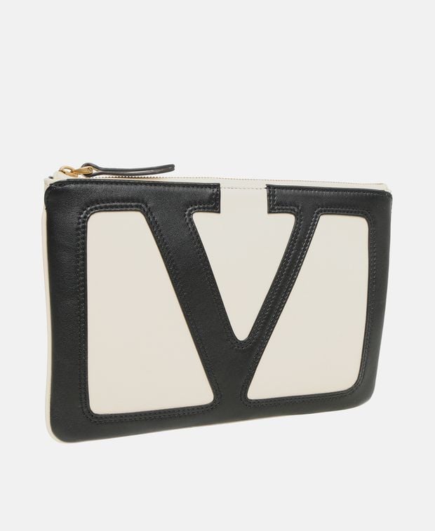 Valentino Garavani Leather clutch Superstar