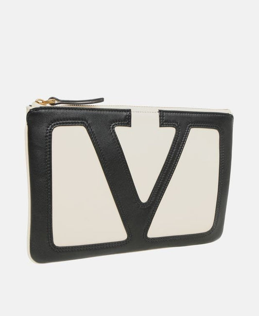 Valentino Garavani Leather clutch Superstar