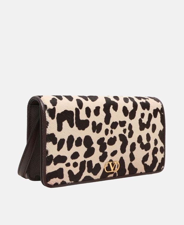 Valentino Garavani Leather shoulder bag Vlogo Signature