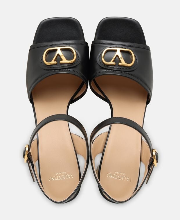 Valentino Garavani Ankle strap sandals Vlogo Signature