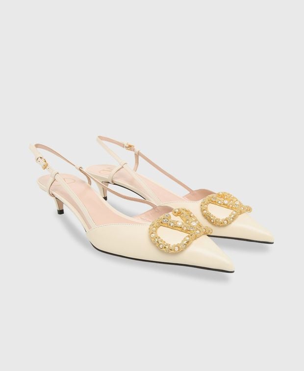 Valentino Garavani Slingback pumps Vlogo Signature