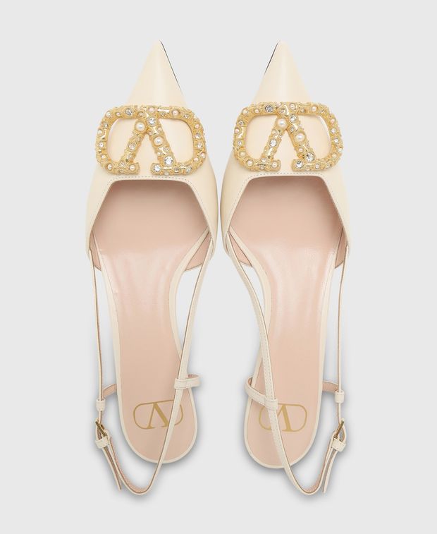 Valentino Garavani Slingback pumps Vlogo Signature