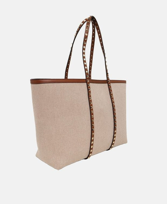 Valentino Garavani Leather shopper Rockstud