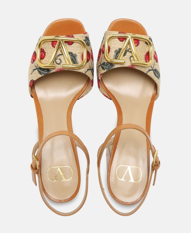 Valentino Garavani Heeled sandals Logo Signature