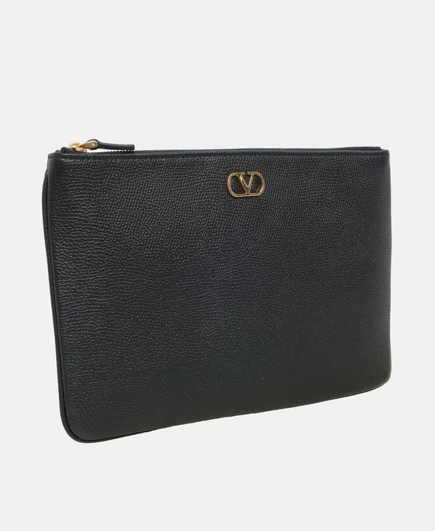 Valentino Garavani Leather clutch