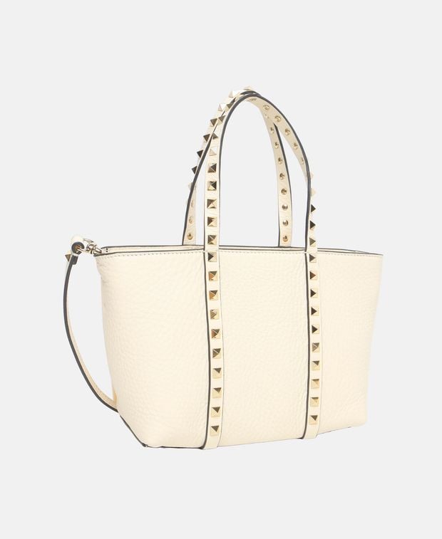 Valentino Garavani Leather shopper Rockstud