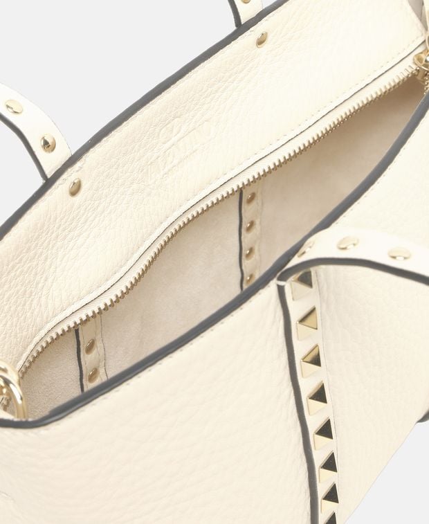 Valentino Garavani Leather shopper Rockstud