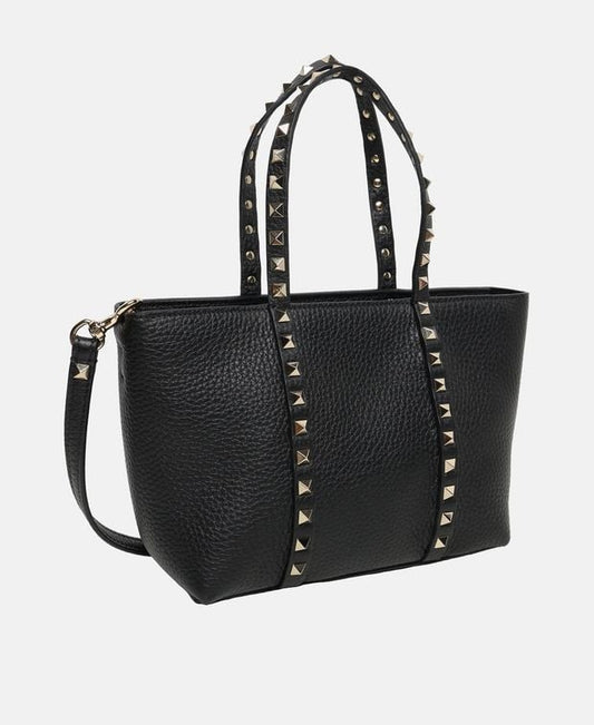 Valentino Garavani Leather shopper Rockstud