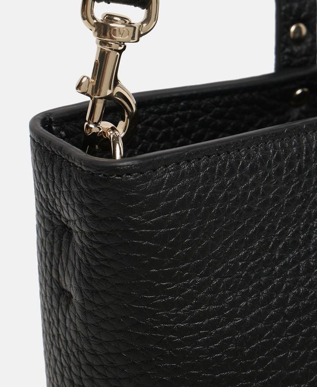 Valentino Garavani Leather shopper Rockstud