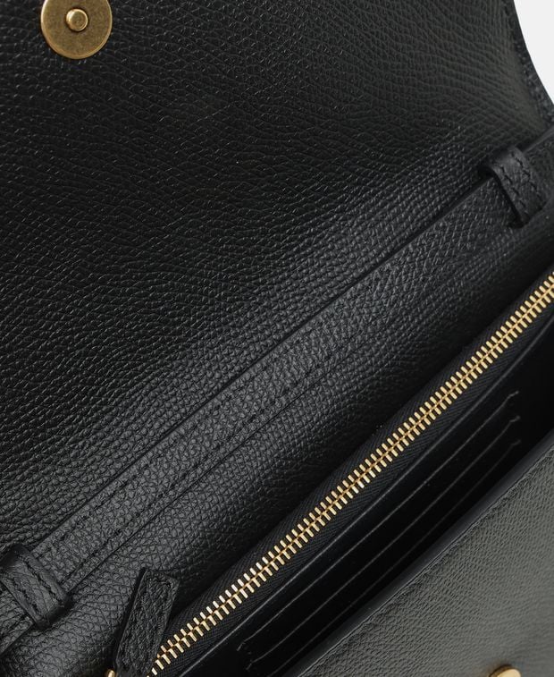 Valentino Garavani Leather shoulder bag Vlogo signature