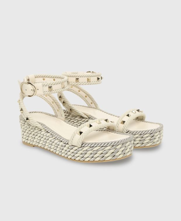 Valentino Garavani Wedged espadrilles