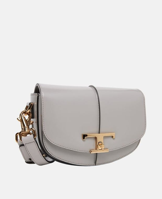 Tod's Leather cross body bag Grigio