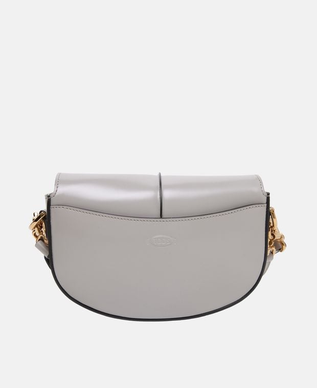 Tod's Leather cross body bag Grigio