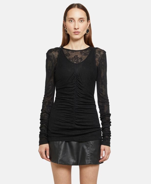 Bite Studios Wool-blend longsleeve Chalet Wrinkle