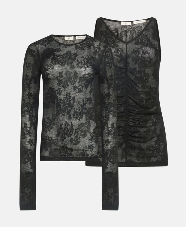Bite Studios Wool-blend longsleeve Chalet Wrinkle