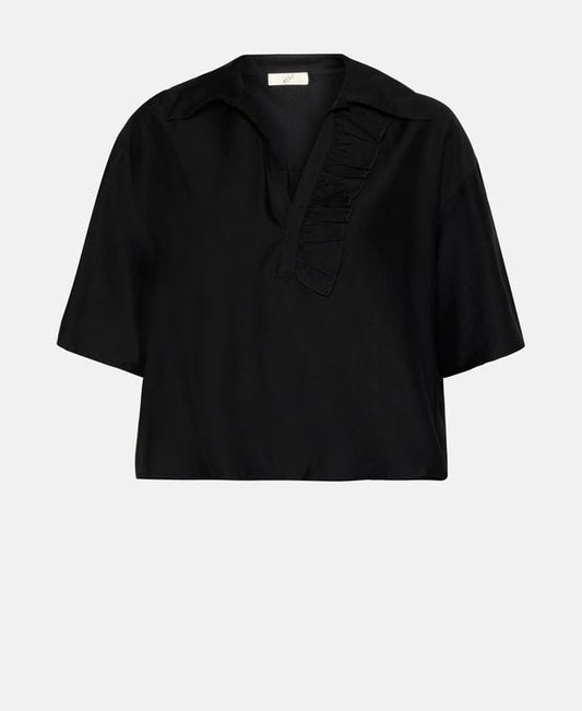 Bite Studios Silk-blend shirt blouse Luna