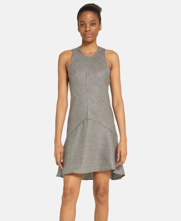 Bite Studios Wool dress Shield Melange