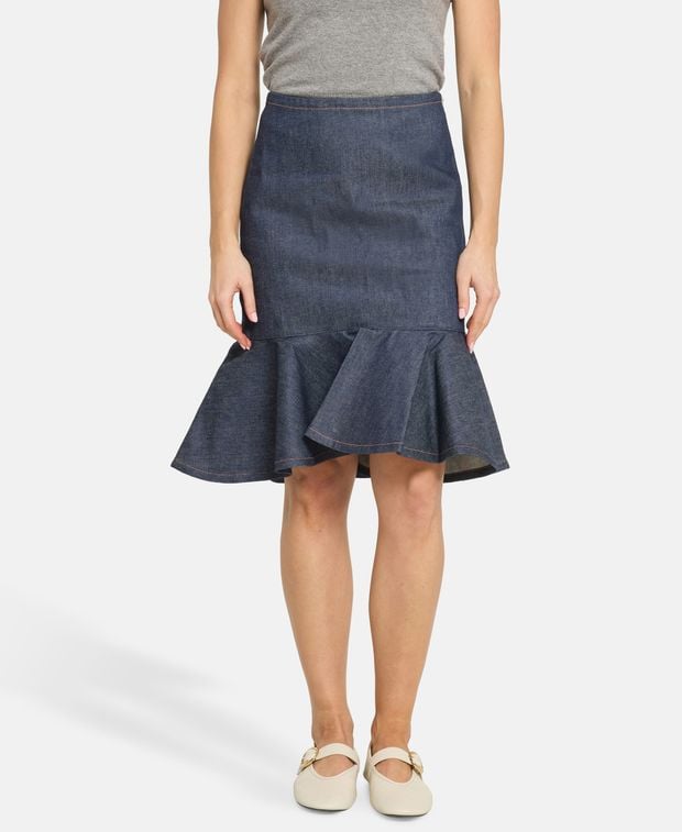 Bite Studios Denim skirt Petal