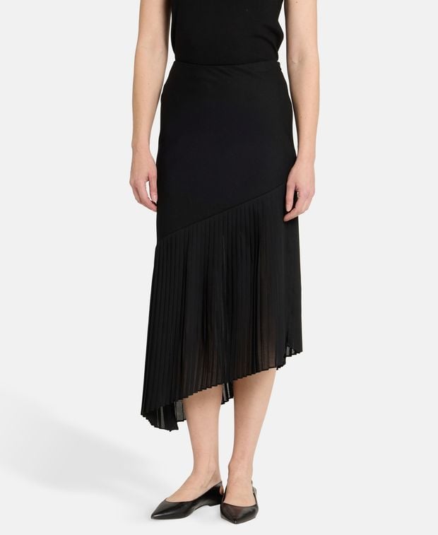 Bite Studios Wool-blend skirt Plisse