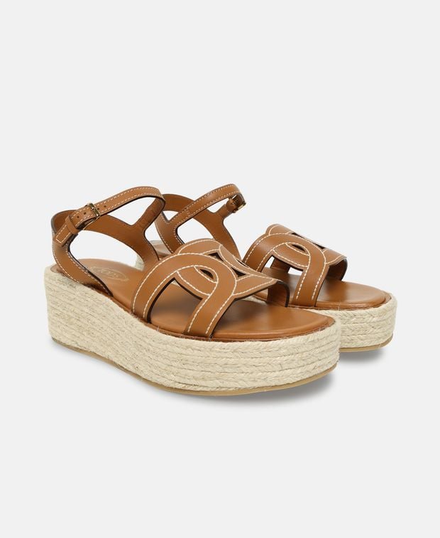 Tod's Wedged espadrilles Mid Kenia