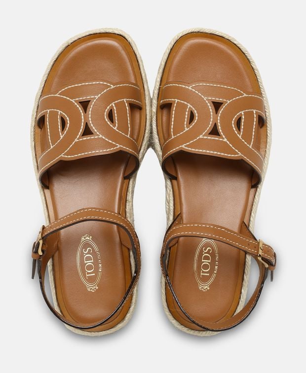 Tod's Wedged espadrilles Mid Kenia