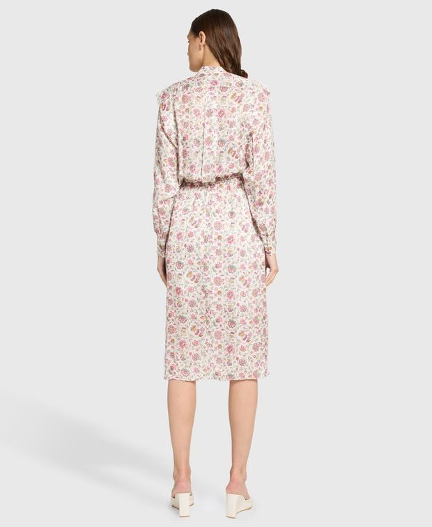 Isabel Marant Silk-blend dress Lokeya