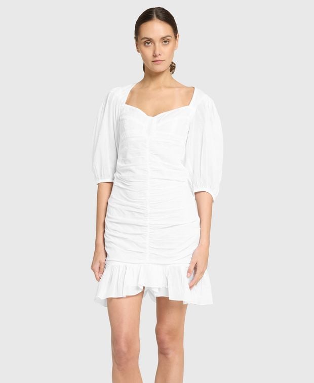 Marant Etoile Silk-blend dress Lunesa