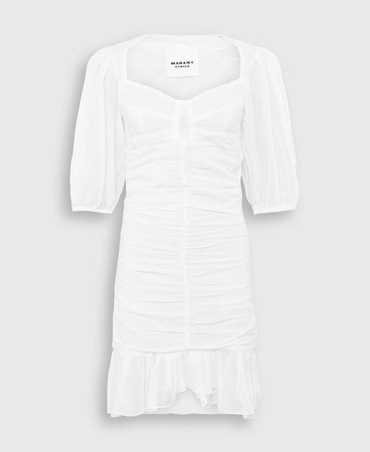 Marant Etoile Silk-blend dress Lunesa
