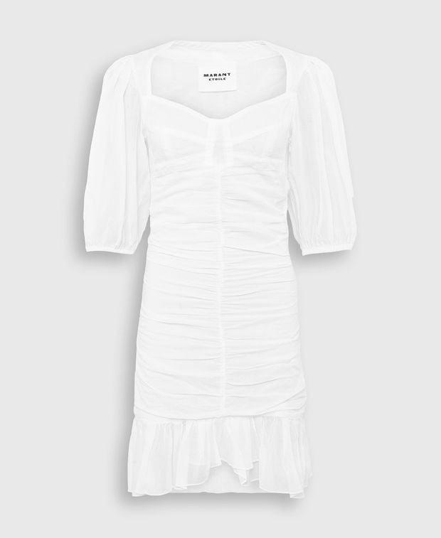 Marant Etoile Silk-blend dress Lunesa