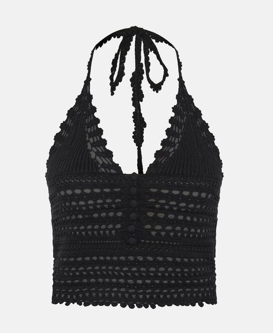 Isabel Marant Crochet top Frinley
