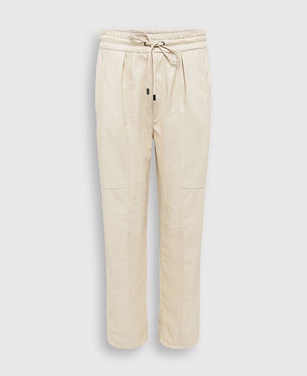 Marant Etoile Leather-look pants Brina