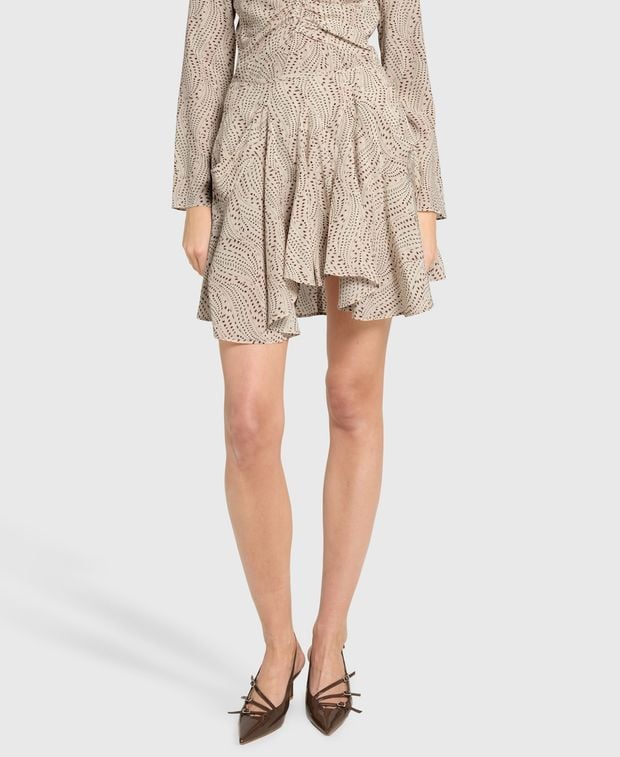 Isabel Marant Silk skirt Urielle