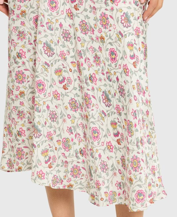 Isabel Marant Silk-blend skirt Lisanne