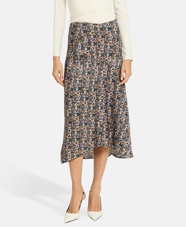 Isabel Marant Silk-blend skirt Lisanne