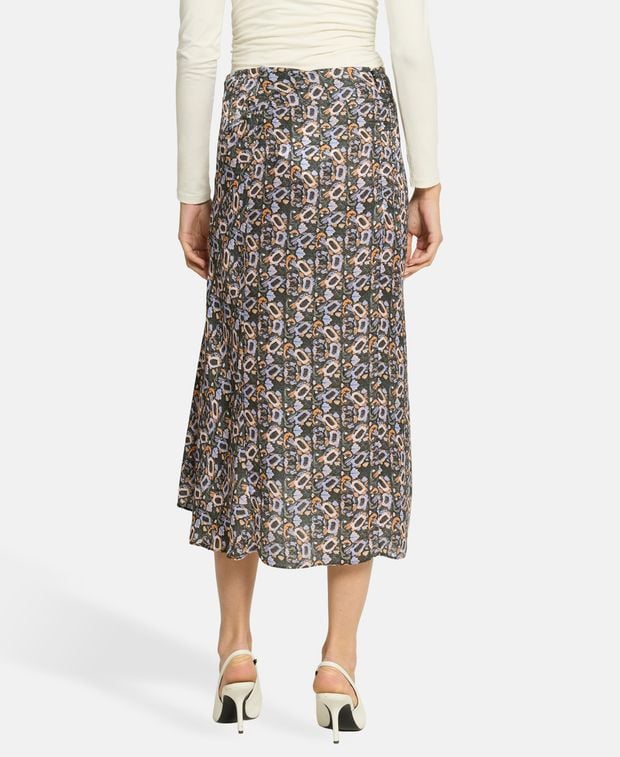 Isabel Marant Silk-blend skirt Lisanne