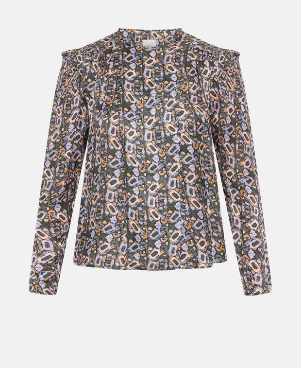 Isabel Marant Silk-blend shirt blouse Lensy