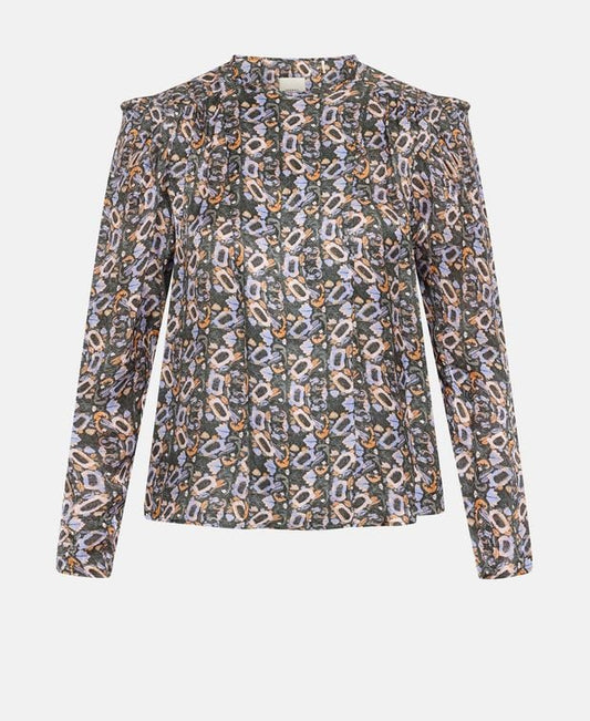 Isabel Marant Silk-blend shirt blouse Lensy