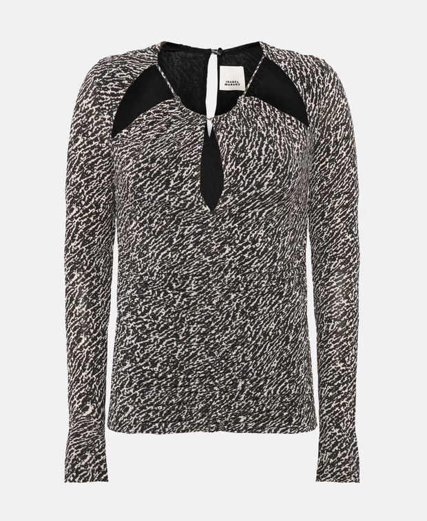 Isabel Marant All-over print blouse Levona