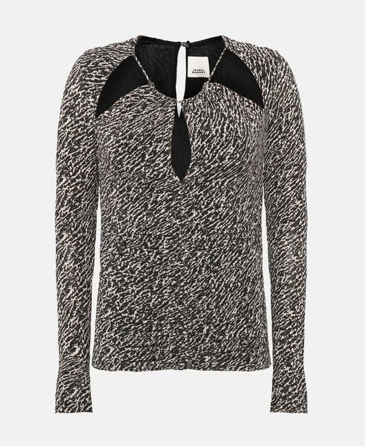 Isabel Marant All-over print blouse Levona