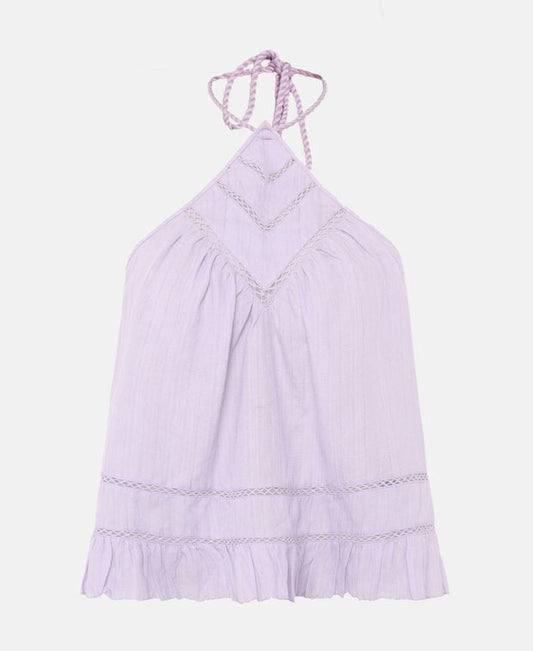 Marant Etoile Linen-blend top Lisio