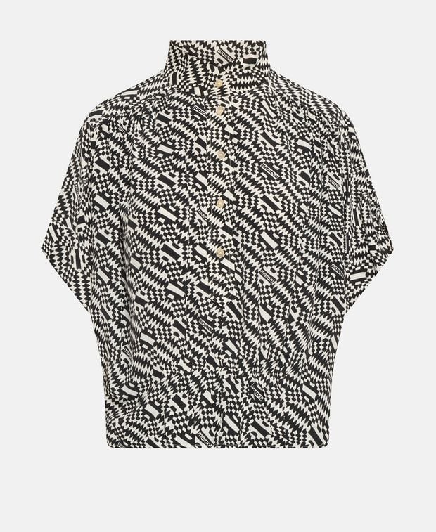 Marant Etoile All-over print blouse Azalea