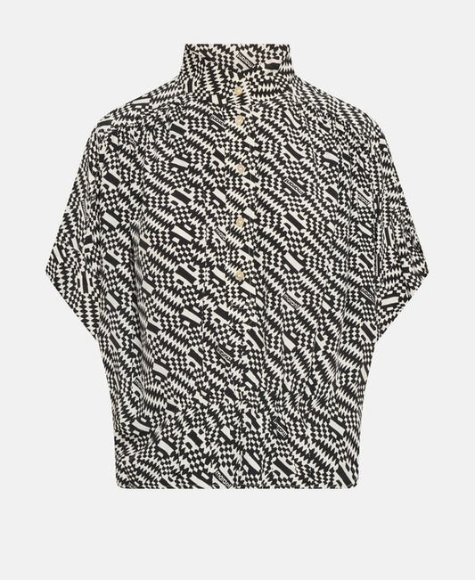 Marant Etoile All-over print blouse Azalea