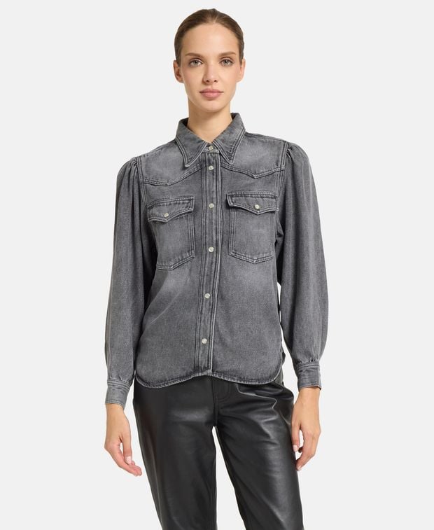 Marant Etoile Denim blouse Tahisse