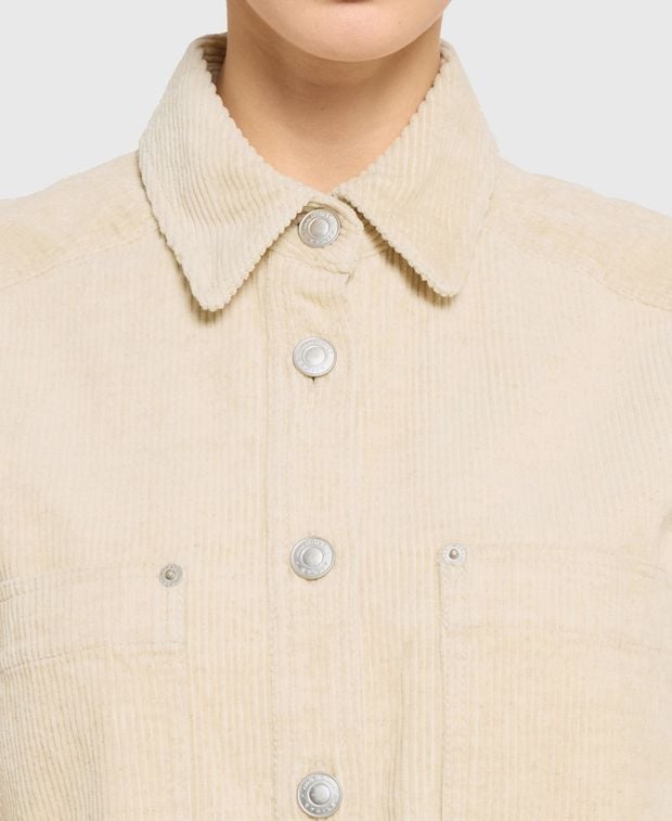 Marant Etoile Linen-blend long-sleeved shirt - comfort fit Randal