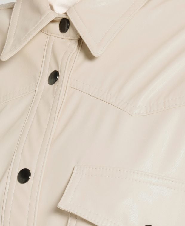 Marant Etoile Leather-look jacket Berny