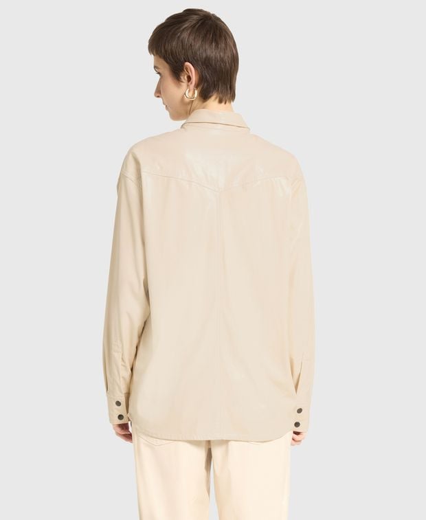 Marant Etoile Leather-look jacket Berny