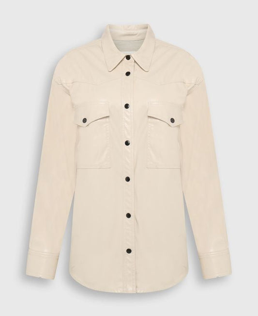 Marant Etoile Leather-look jacket Berny