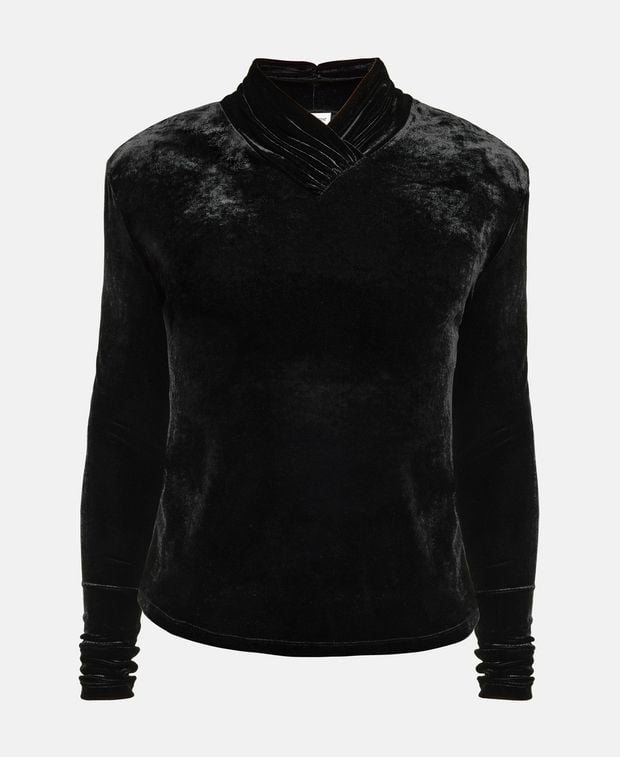 Saint Laurent Velvet jumper