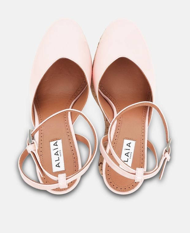 Alaia Wedge pumps